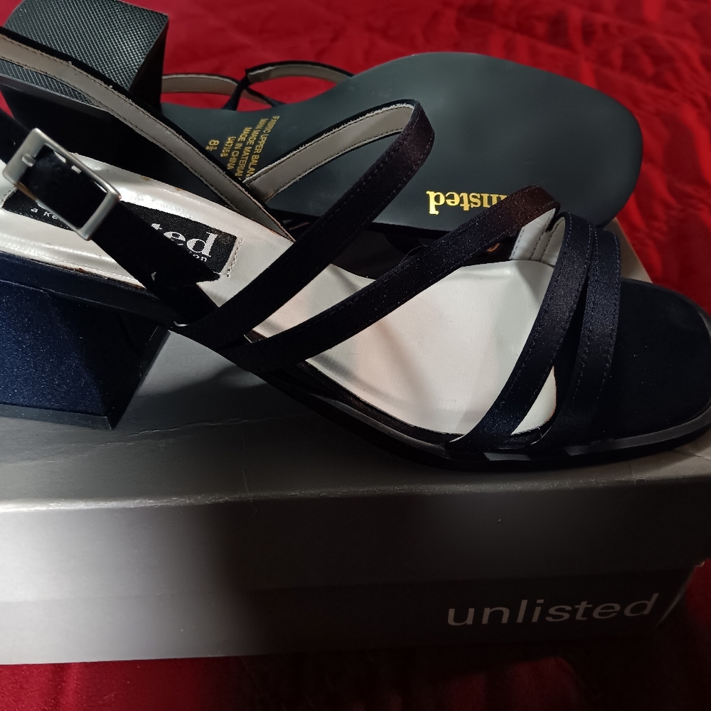 Unlisted Women's Black Strappy Sandals